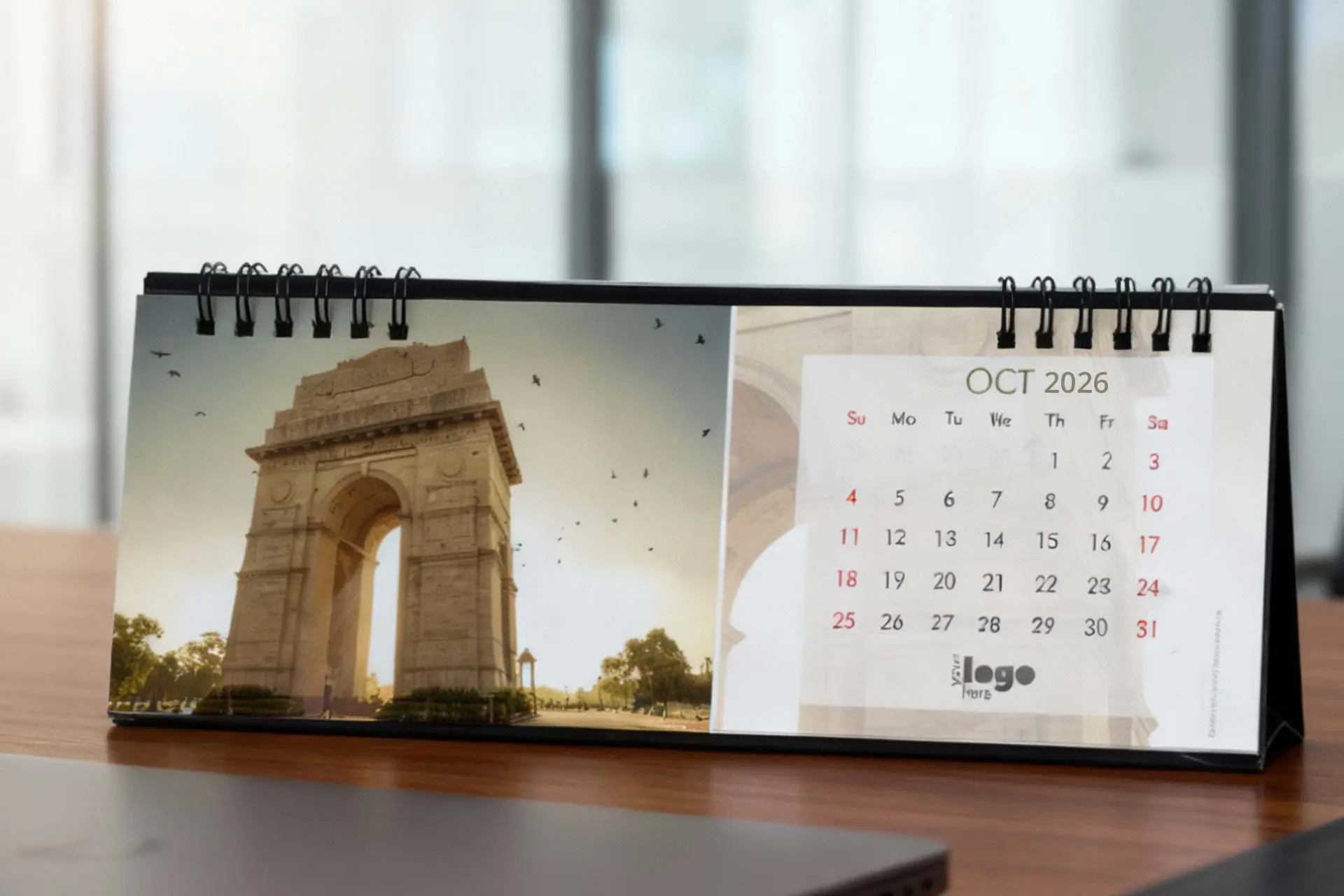 Long Desktop Calendar
