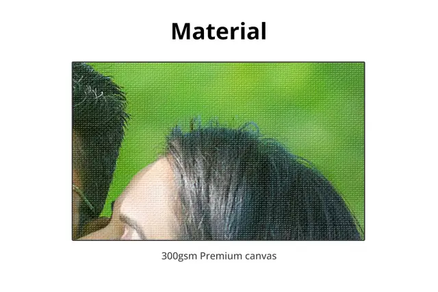 2 Split Vertical Canvas  Wrap