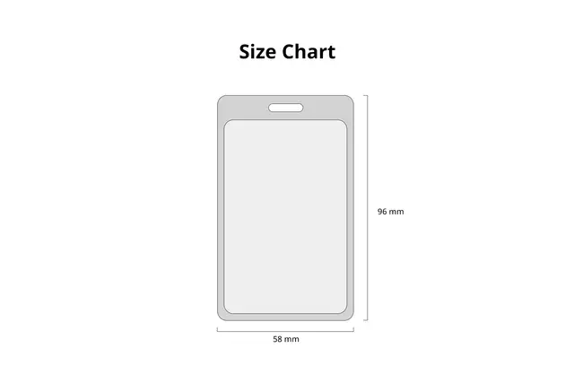 Metallic ID Card Holder