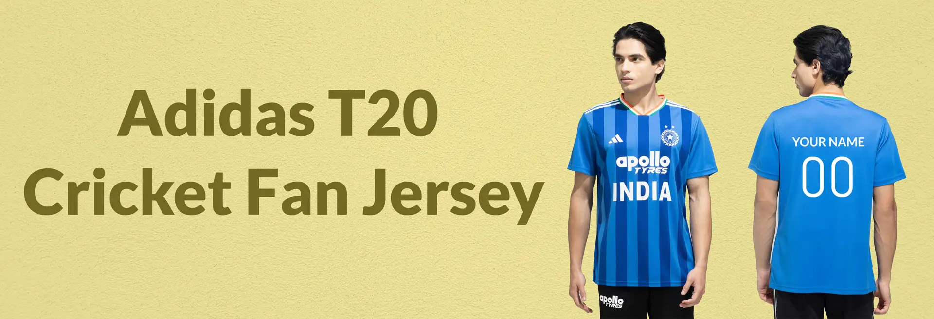 Adidas T20 Cricket Fan Jersey
