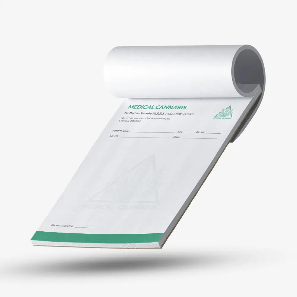 Customized Prescription Note Pad
