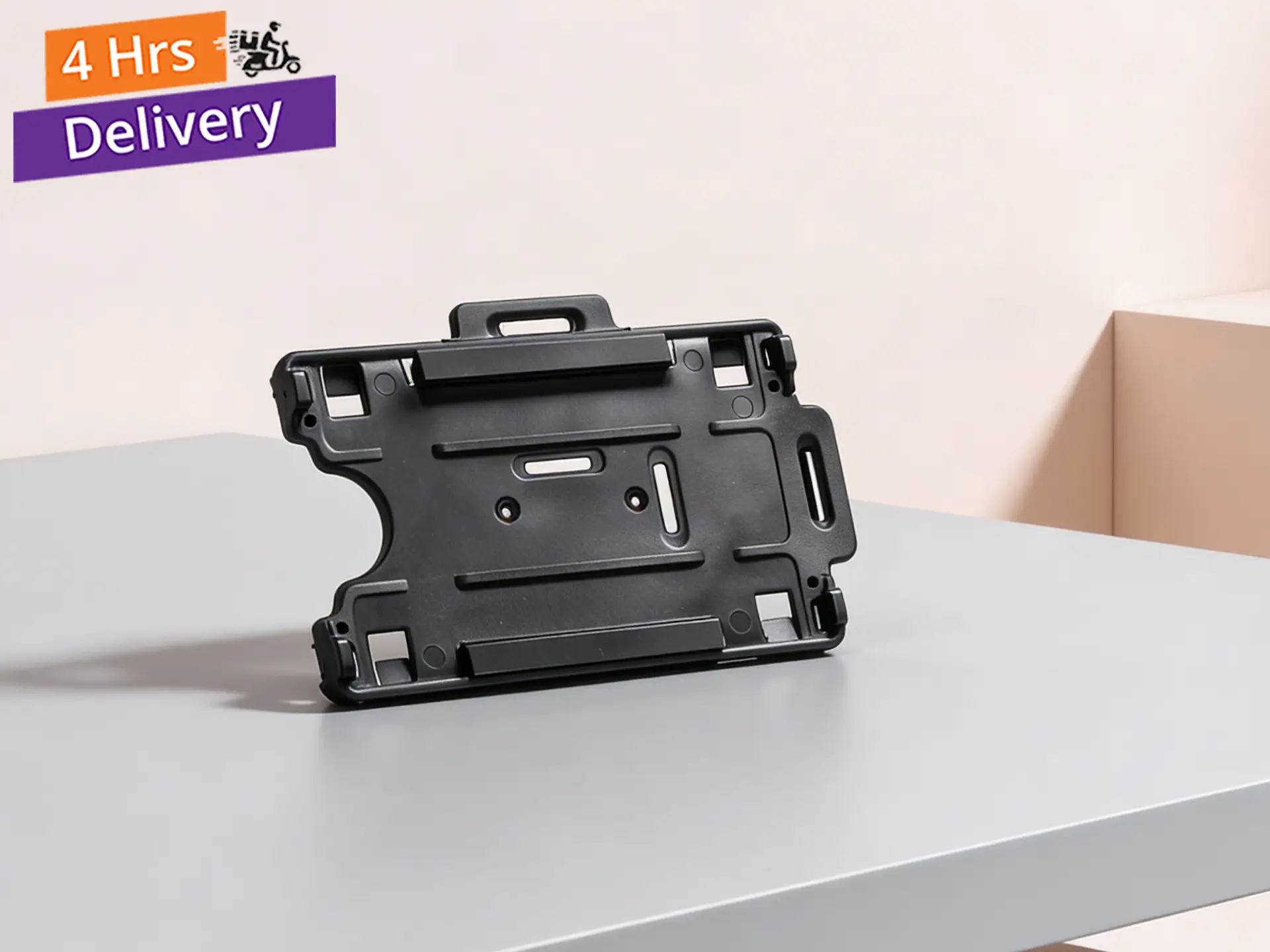ID Card Holder (Clear or Black)