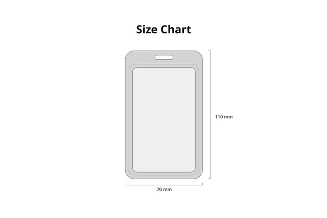 Opaque Frame ID Card Holder