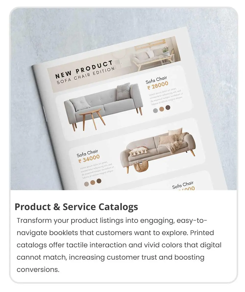 Product & Service Catalogs