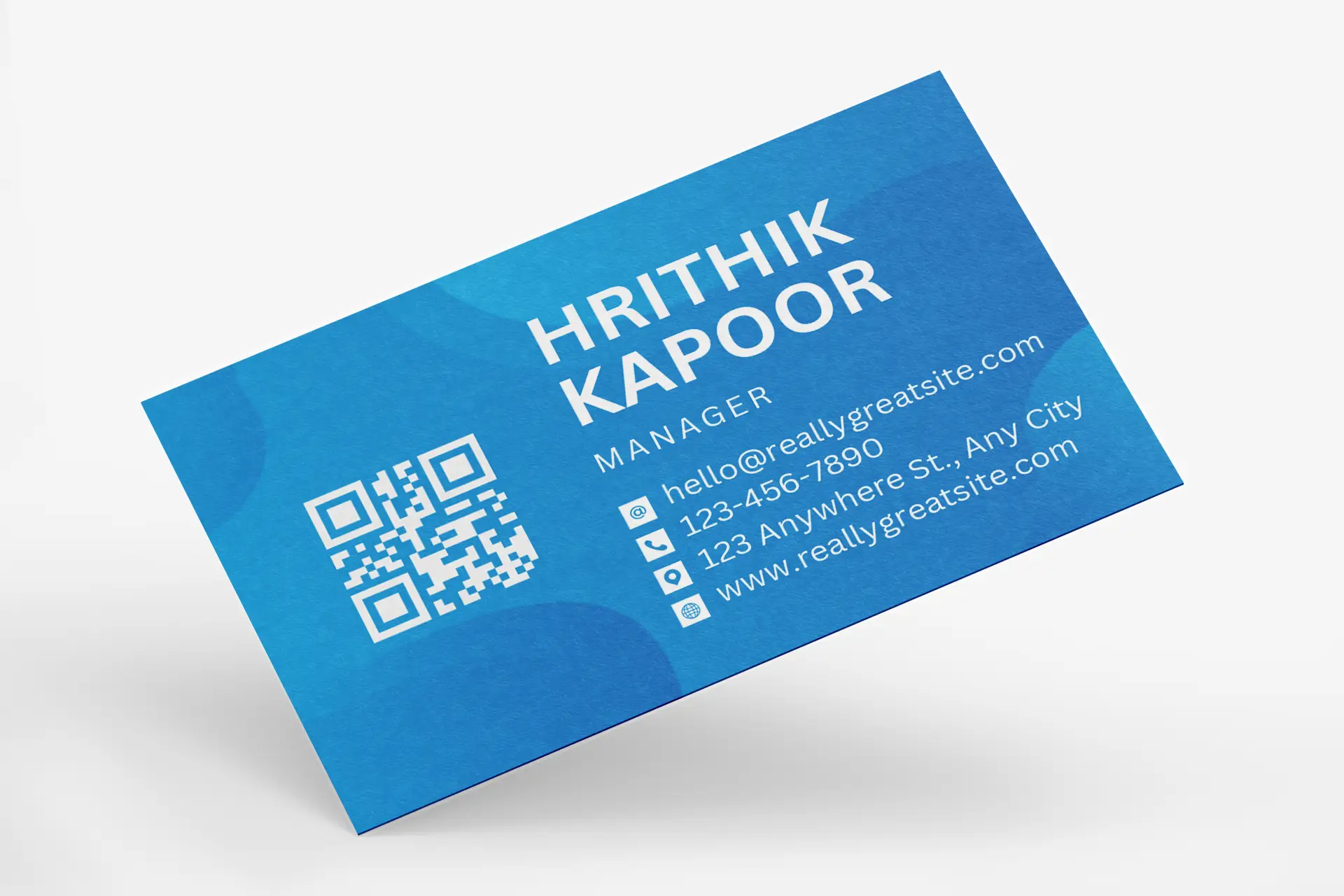 QR Code Visiting cards