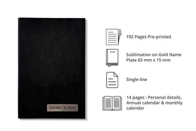 Textured Softbound Diary