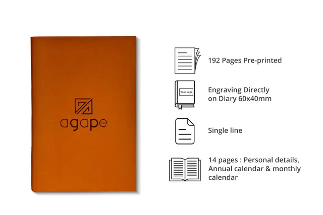 Textured Softbound Diary