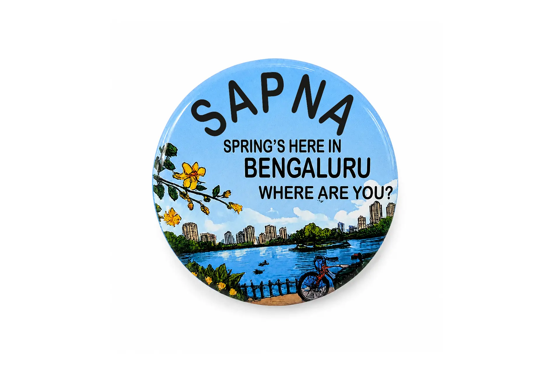 Customised Bottle Opener Magnet - Set of 4