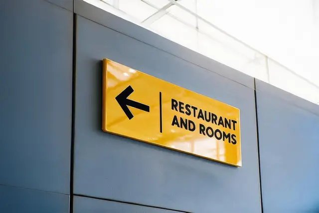 Custom Acrylic Sign Board with D/S Tape