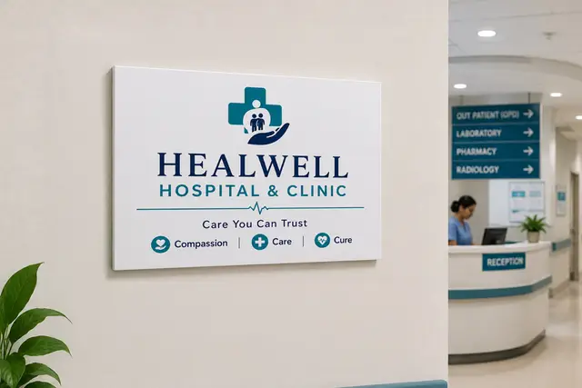 Clinic and Hospital Signs