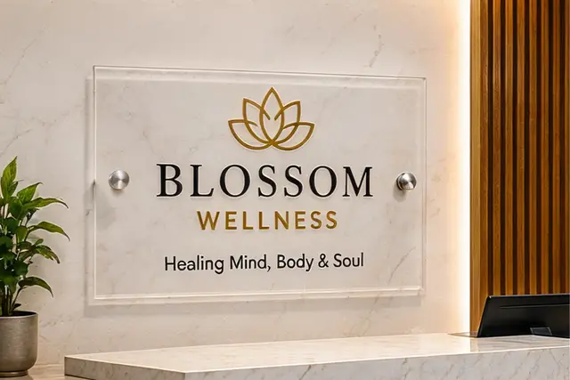 Reception Logo Signs