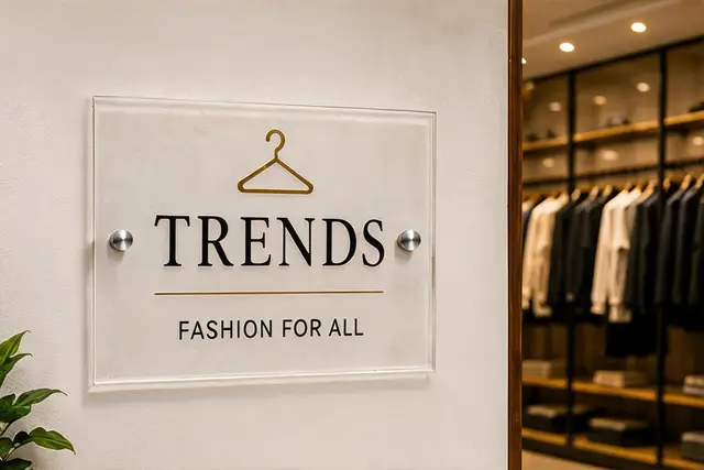 Retail Store Signage