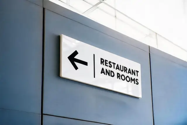 Custom Acrylic Sign Board with D/S Tape