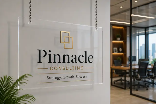 Reception Logo Signs