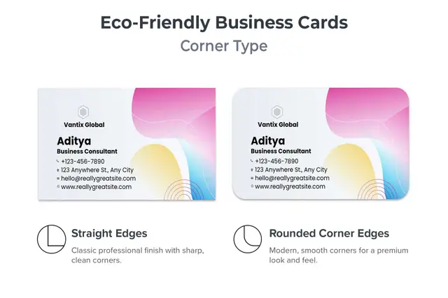 Eco-Friendly Visiting Cards
