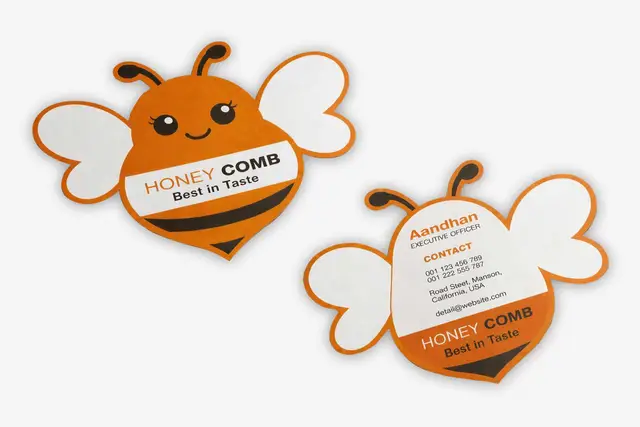 Die-Cut Visiting Cards