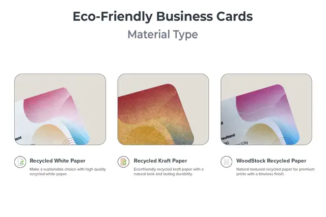 Eco-Friendly Visiting Cards