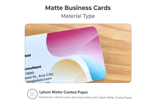 Matte Visiting Cards