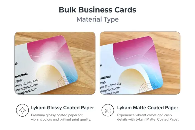 Bulk Visiting Cards