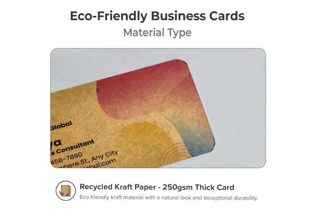 Eco-Friendly Visiting Cards