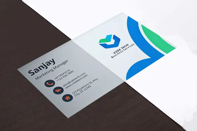 Transparent Visiting Cards