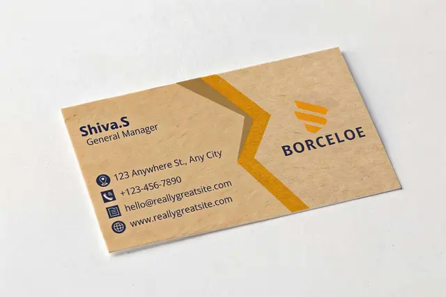 Eco-Friendly Visiting Cards