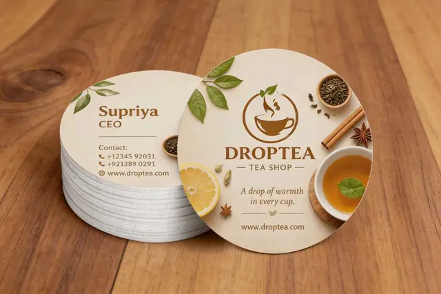 Circular Visiting Cards