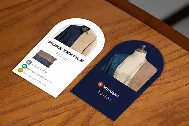 U-Shape Visiting Cards