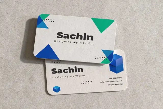 Rounded Corner Visiting Cards