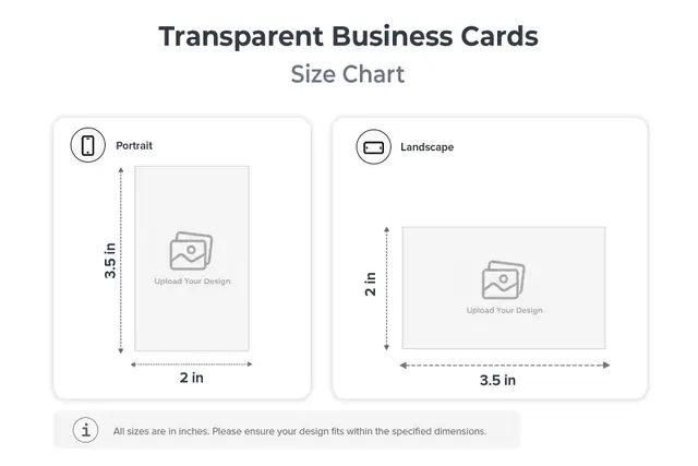Transparent Visiting Cards