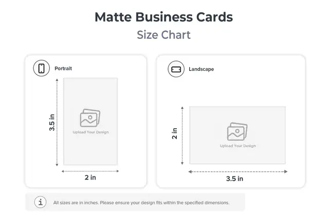 Matte Visiting Cards