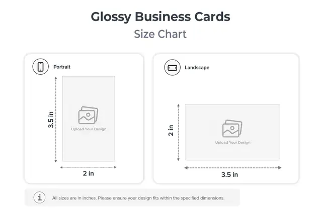 Glossy Visiting Cards