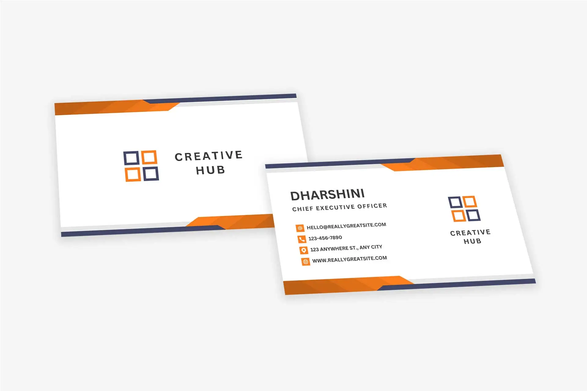Standard Business Visiting Cards