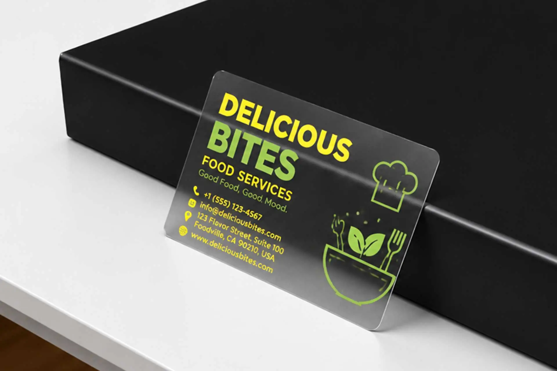 Transparent Visiting Cards