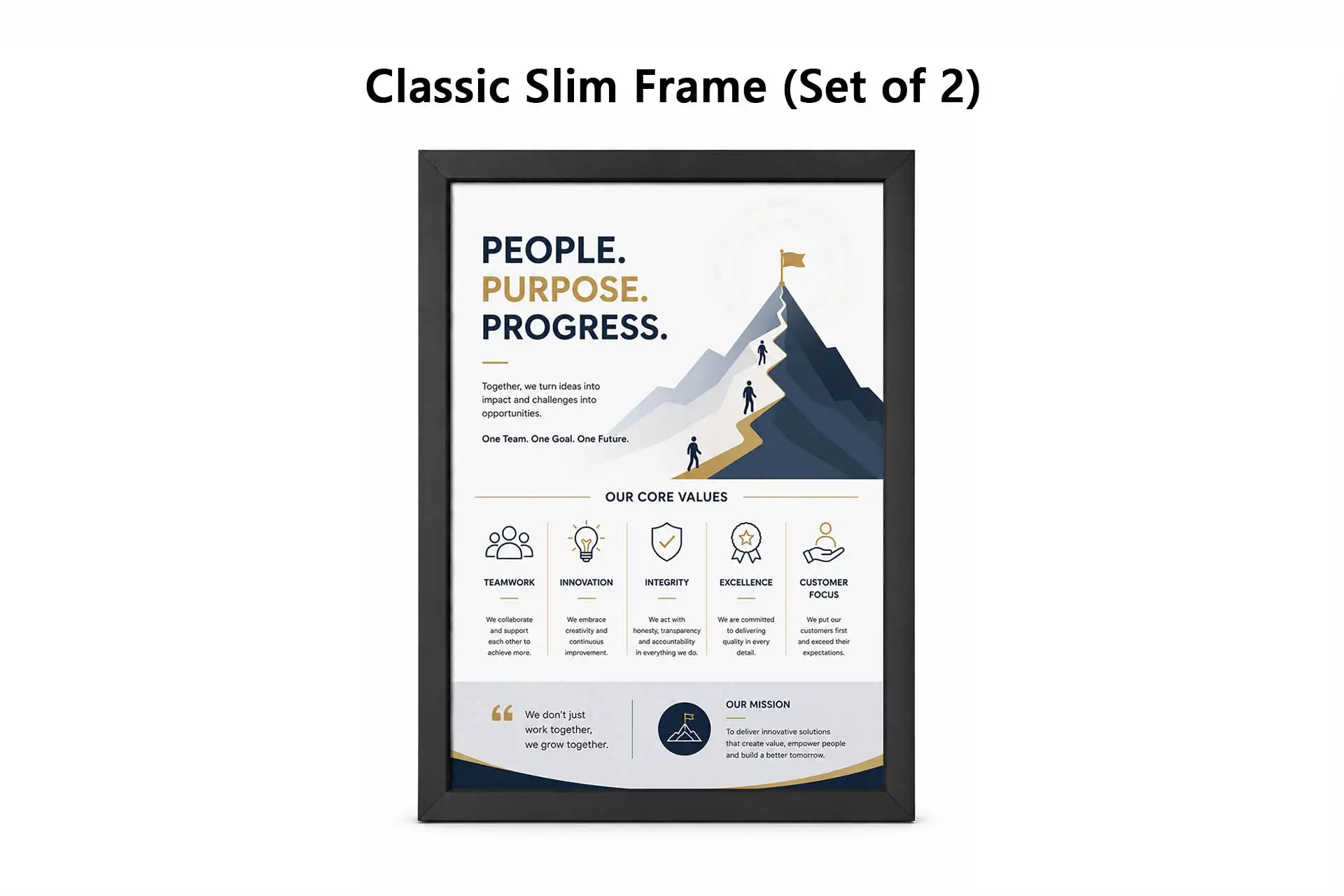 Classic Slim Frame (Set of 2)