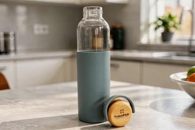 PureGrip Borosilicate Bottle - Green