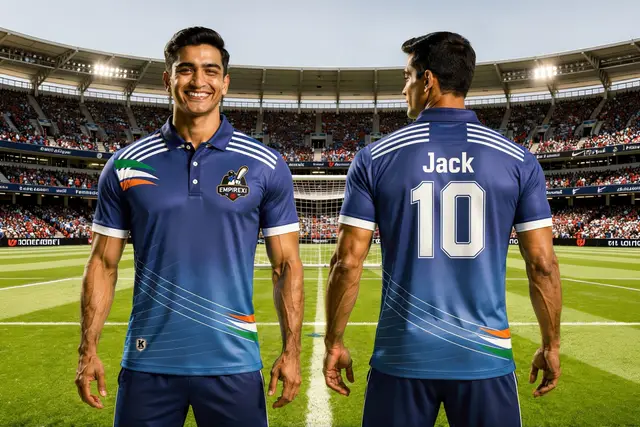 Victory Blue Polo Jersey