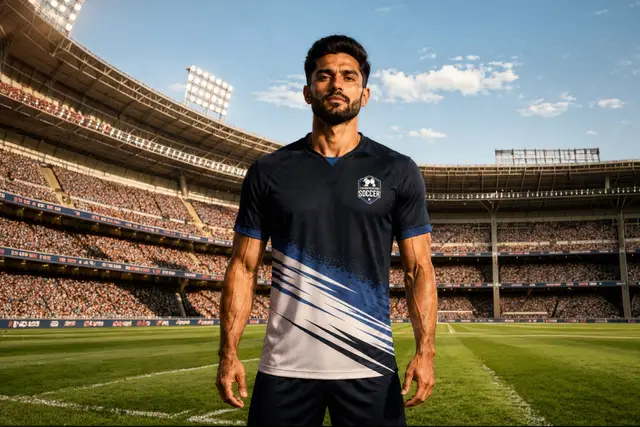 Midnight Strike V Neck Jersey