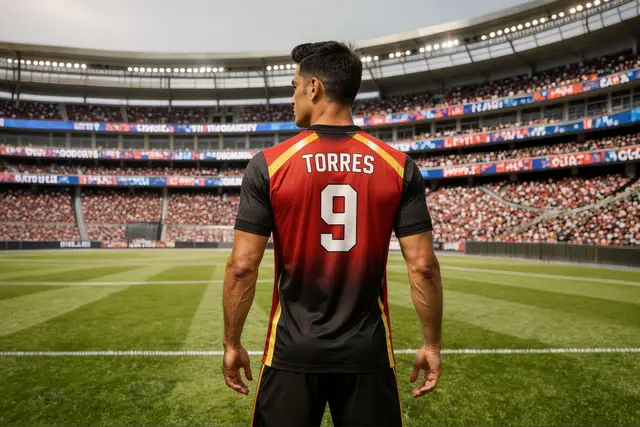 Royal Crimson V Neck Jersey