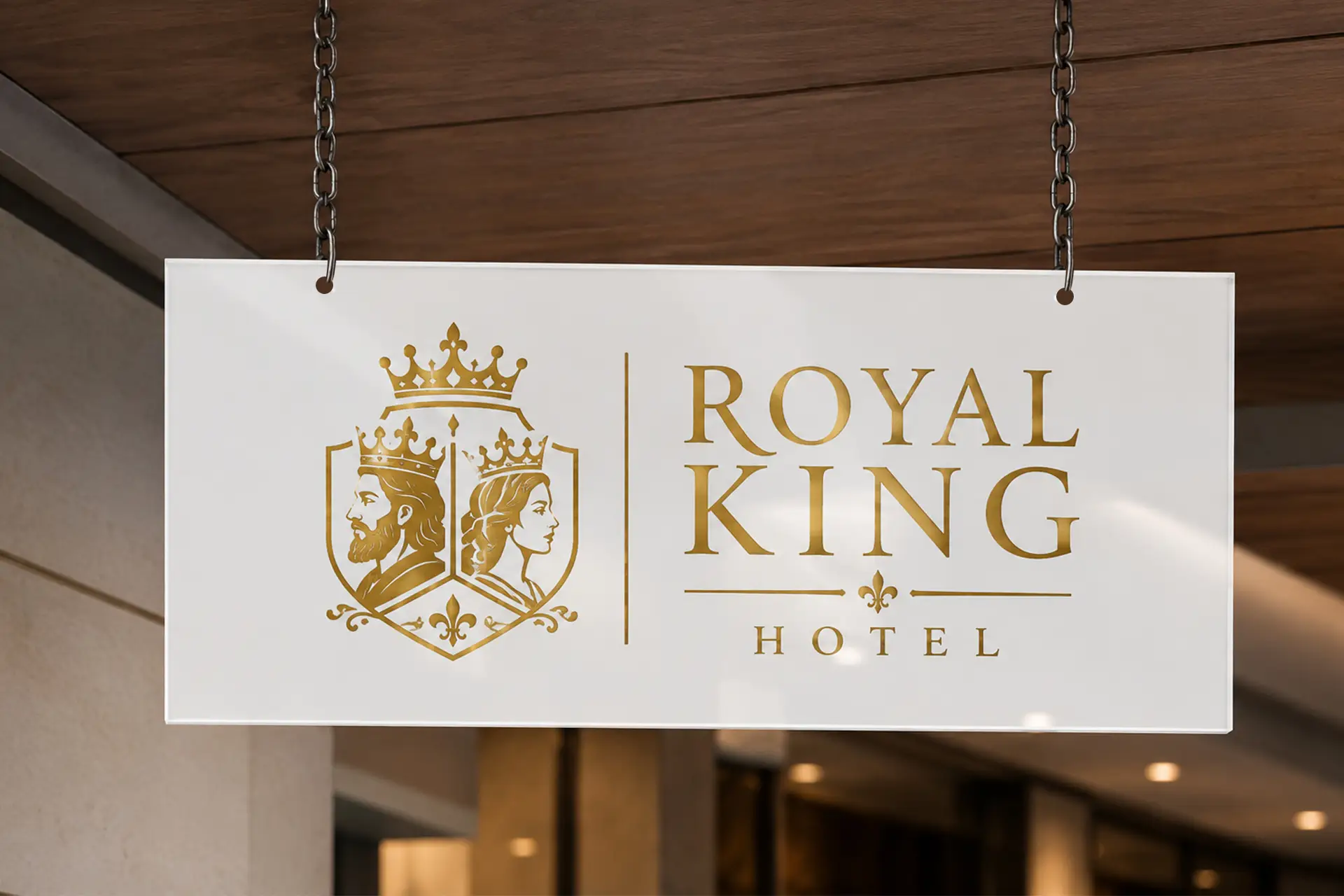 Custom Hanging Acrylic Sign Board