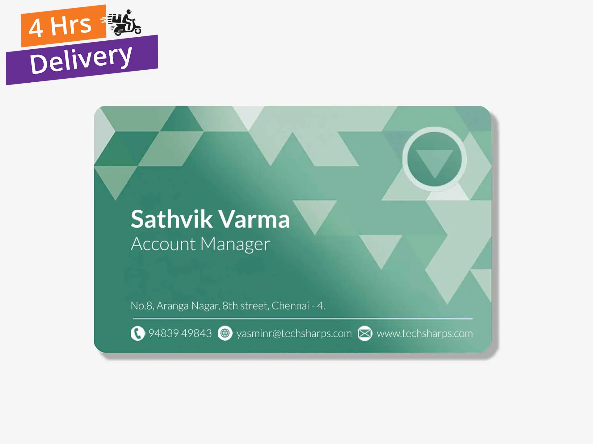 Metallic Business Card