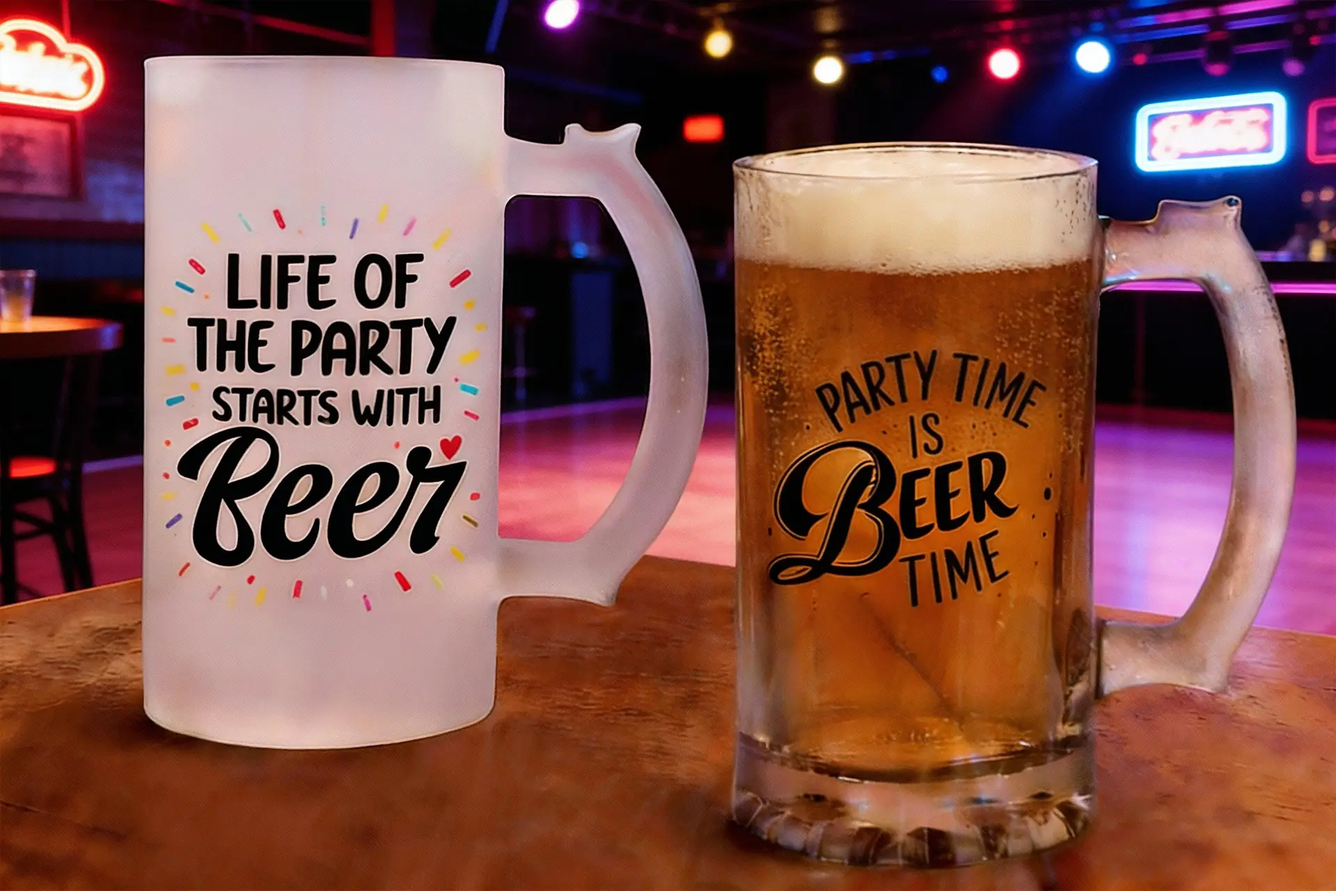 Personalized Beer Mug