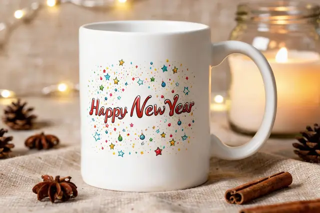New Year Mug