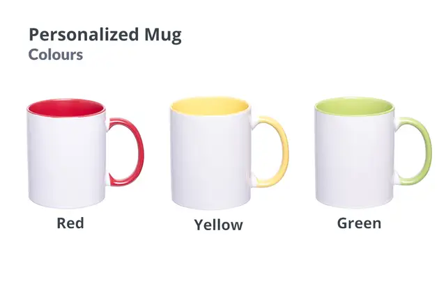 Personalised Inner Coloured Mug