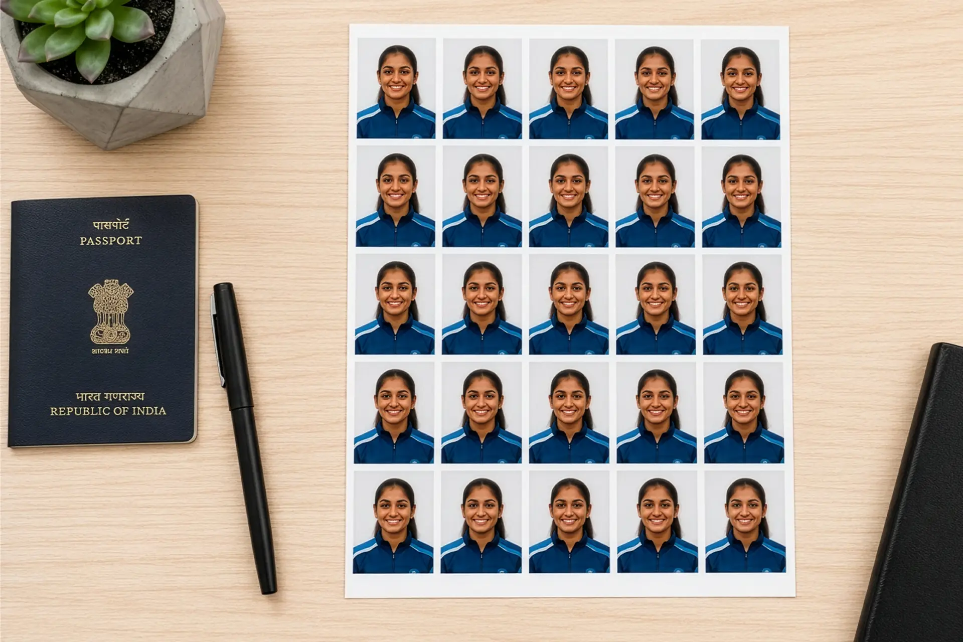 Passport Size Photos