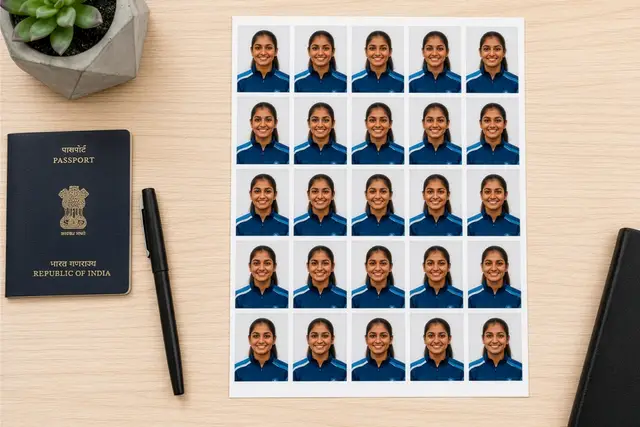 Passport Size Photos