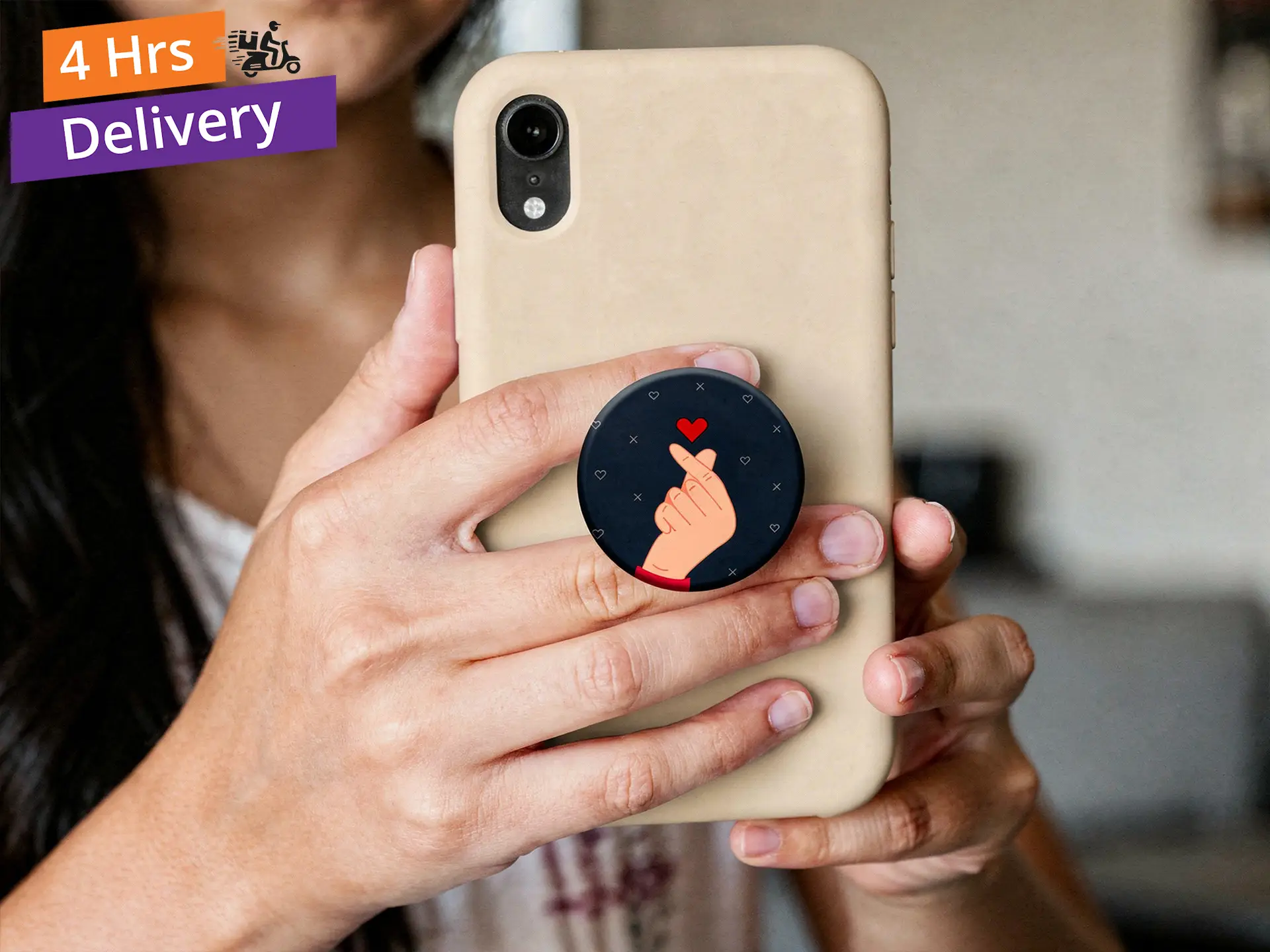 Personalized Mobile Pop Socket