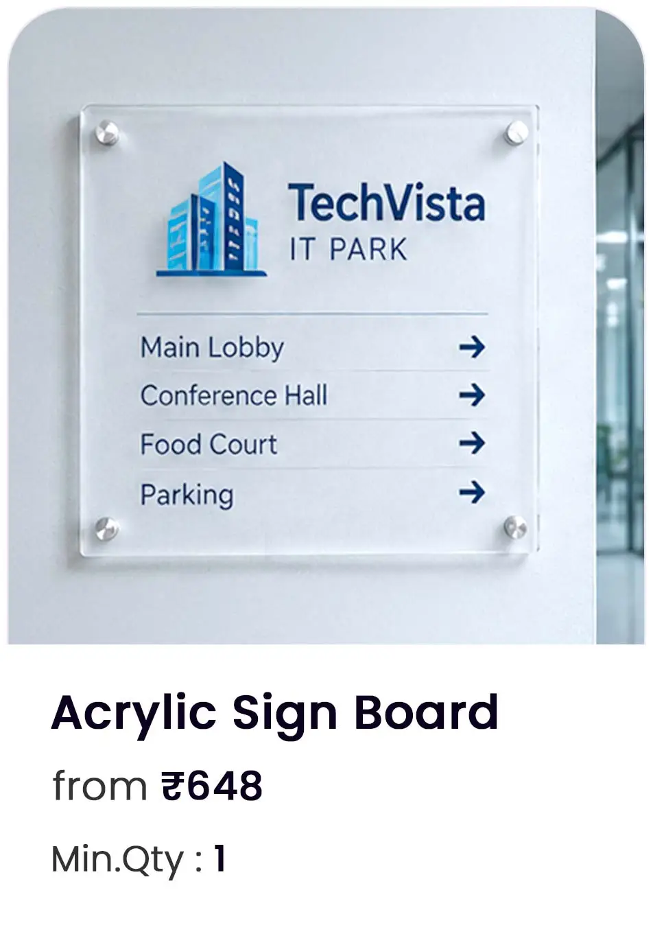 Acrylic Signage