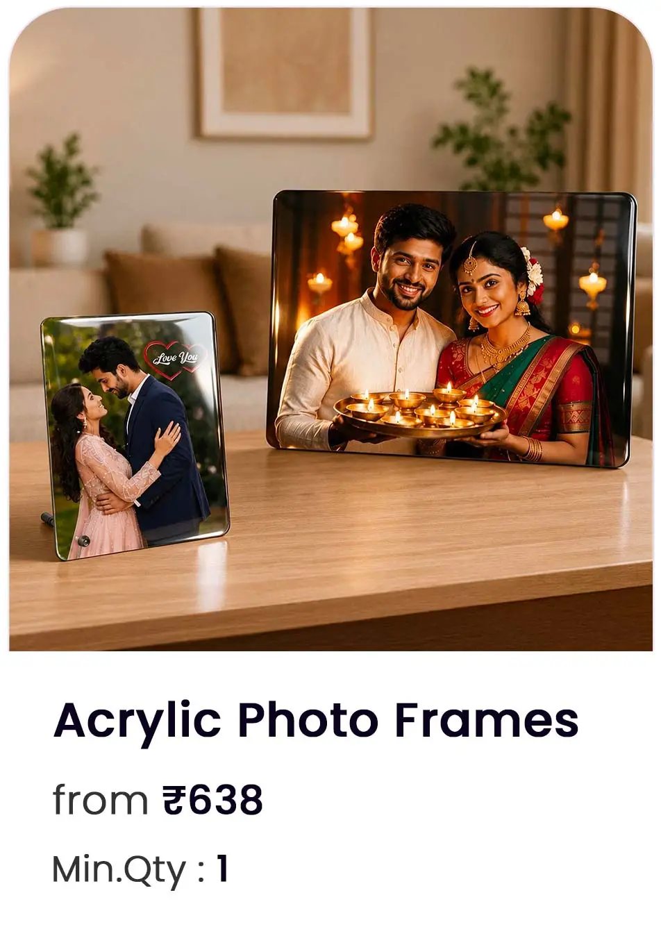 Acrylic Photo Frames