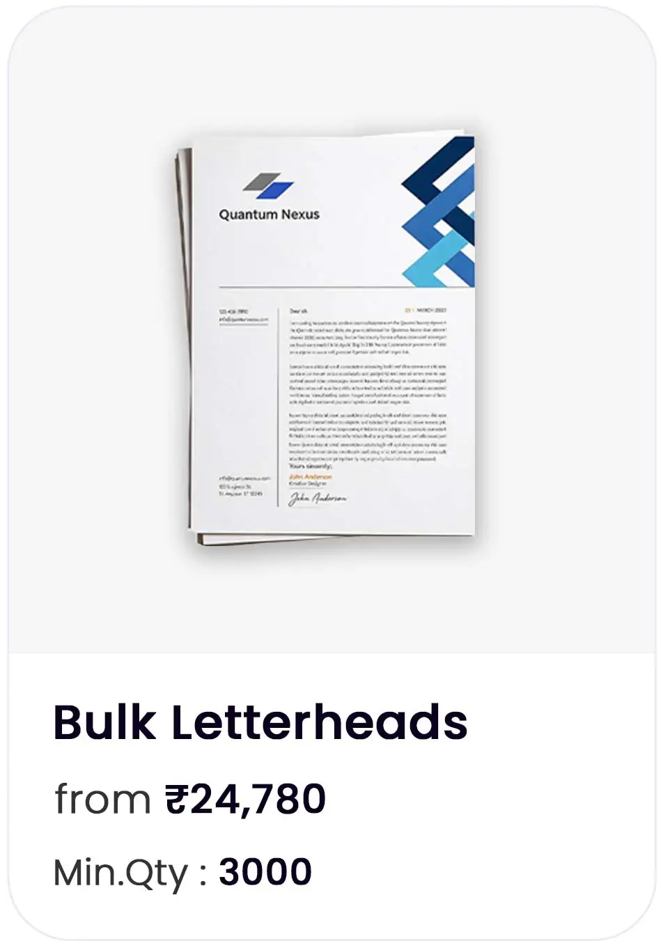 Bulk Letterpads